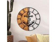 WALLXPERT Zidni sat Wooden Clock 58