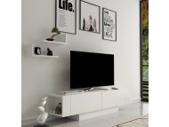 HANAH HOME TV polica Matera White White (875ZNA3001)