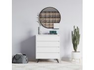 HANAH HOME Komoda Suvera White