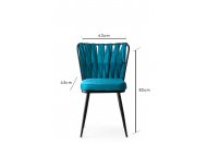 HANAH HOME Stolica Kusaklı 228 V2 ( 2 kom )