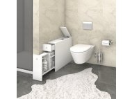 HANAH HOME Kupatilski ormarić Smart White