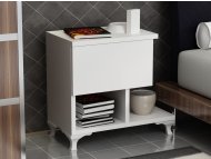 HANAH HOME Komoda Cast White