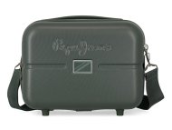 PEPE JEANS ABS beauty case plavi tamno zeleni