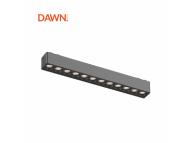DAWN Magnetic slim svetiljka led26 - 12T 12W 3000K 24° 48V DC CRNA