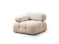 ATELIER DEL SOFA Fotelja Bubble L1 Cream Bouclette