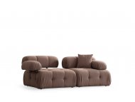 ATELIER DEL SOFA Sofa Doblo 2 Seater ( L1 1R) Cappuccino