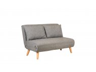 ATELIER DEL SOFA Sofa Folde 2 Seater Light Grey