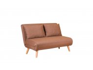 ATELIER DEL SOFA Sofa Folde 2 Seater Brown
