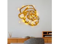 WALLXPERT Zidna dekoracija XMASGOLD 014