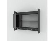 HANAH HOME Kuhinjska polica Knerr Anthracite