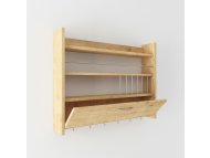 HANAH HOME Kuhinjska polica Knott Oak