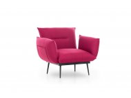 ATELIER DEL SOFA Fotelja Jax Solo Dark Red GR105
