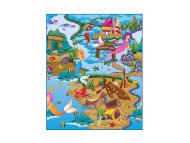 ROLLMATZ Podloga za igranje Morska Sirena 100 x 120cm