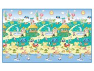ROLLMATZ Podloga za igranje Plaža 200 x 120cm