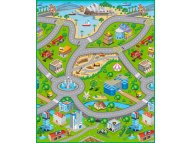 ROLLMATZ Podloga za igranje Gradske ulice 100 x 120cm