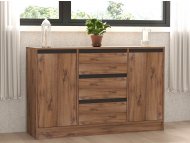 HANAH HOME Komoda Karal Atlantic Pine Anthracite