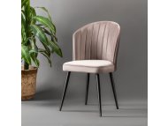 HANAH HOME Stolice Rubi Cappuccino