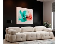 ATELIER DEL SOFA Sofa Bubble 3 Seater ( L1 O1 1R) Bouclette