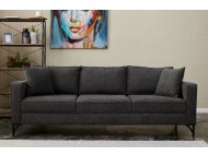 ATELIER DEL SOFA Sofa Berlin Anthracite Black