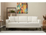 ATELIER DEL SOFA Sofa Berlin Cream Black