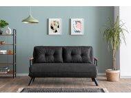 ATELIER DEL SOFA Dvosed Sando 2 Seater Dark Grey