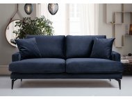 Atelier del Sofa Dvosed Papira 2 Seater Navy Blue