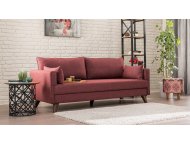 ATELIER DEL SOFA Trosed Bella Sofa Bed Claret Red