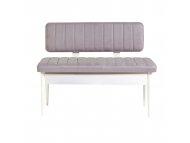 HANAH HOME Klupa Vina Bank Soho White