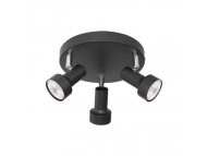 RABALUX Spot svetlo Konrad 3x50W crno 5324