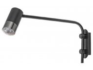 RABALUX Zidna lampa Zircon crna 5072