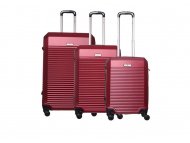 ENOVA ABS Set kofera 3 / 1 bordo boja