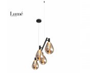 LUNA 268 LUSTER 16W 3000K CRNA