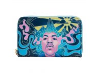 LOUNGEFLY Jimi Hendrix Psychodelic Landscape Zip Around Wallet