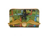 LOUNGEFLY Harry Potter Golden Snitch Zip Around Wallet
