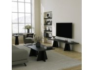 HANAH HOME TV polica Mushroom Black