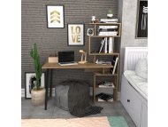 HANAH HOME Radni sto Vina Walnut