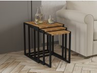 HANAH HOME Set stolova Tali Black Oud