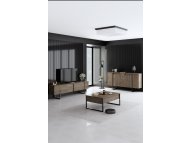 HANAH HOME Set za dnevnu sobu Luxe Walnut Black