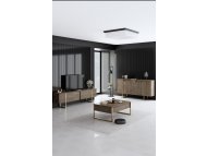 HANAH HOME Set za dnevnu sobu Luxe Walnut Gold