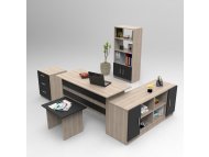 HANAH HOME Set kancelarijskog nameštaja VO15 OB