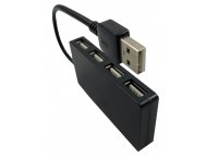 GEMBIRD UHB-U2P4-02 ** Gembird USB2.0 4-port HUB, black (263)