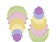 Beper Set silikonskih poklopaca 12 kom C102COC101