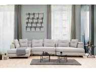 Atelier del Sofa Ugaona garnitura Padova Corner 2 Left Light Grey