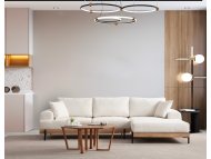 Atelier del Sofa Ugaona garnitura Eti Oak Right White