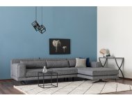 ATELIER DEL SOFA Ugaona garnitura Jivago Corner Right (L2 Chl) Grey