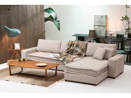 ATELIER DEL SOFA Ugaona garnitura Lena Corner (L3 CHL) Sand Beige