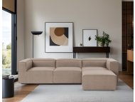 ATELIER DEL SOFA Ugaona garnitura Fora Brown