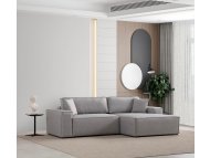 ATELIER DEL SOFA Ugaona garnitura Pırlo Corner Right Light Grey
