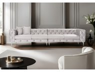ATELIER DEL SOFA Sofa Como-Light Grey