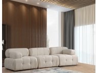 ATELIER DEL SOFA Sofa trosed Doblo 3 Seater ( L1 O1 1R) Cream Bouclette